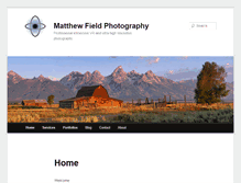 Tablet Screenshot of mattfield.com